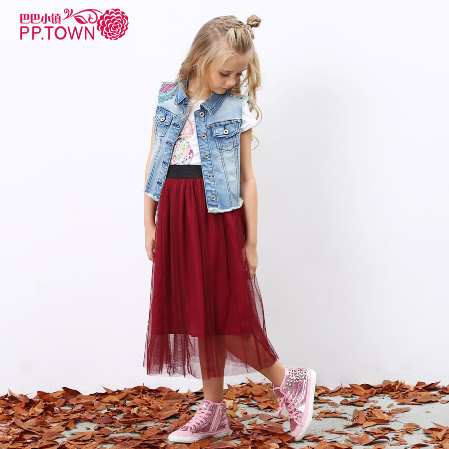 Jupe pour fille PPTOWN en polyester - Ref 2051209 Image 5