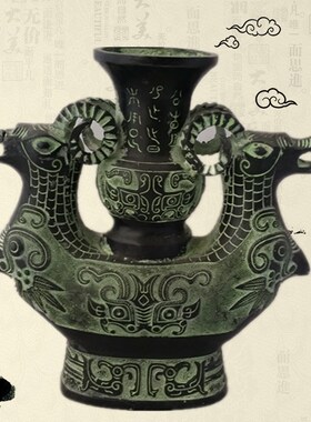 仿古风摆件酒杯装饰品