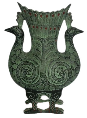 摆件装饰品孔雀古董古玩