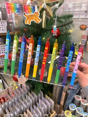 日本中油笔太阳星迪士尼限定