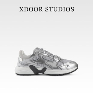 【未来已至】XDOOR STUDIOS银角大王老爹鞋女网面休闲运动登山鞋