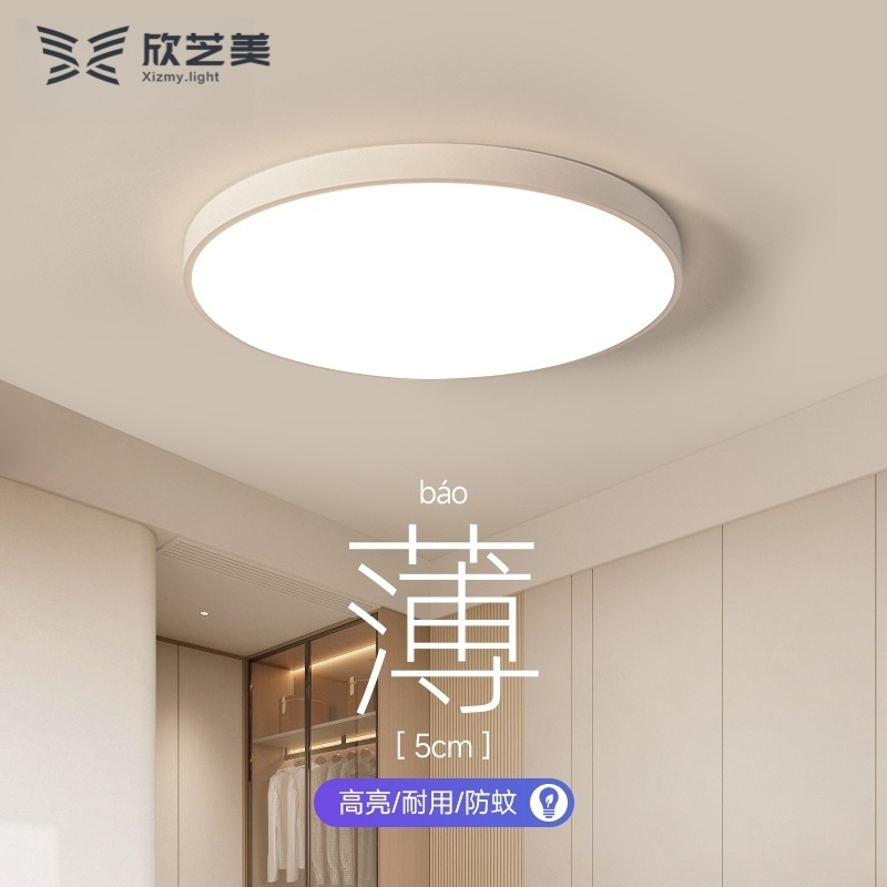 欣芝美LED简约现代卧室灯