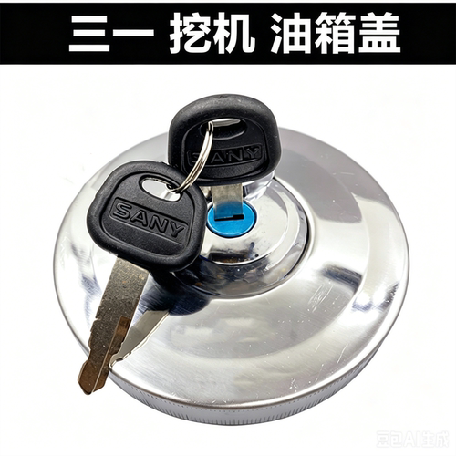 三一挖掘机柴油箱盖燃油油箱锁