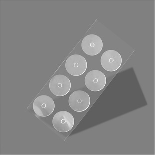 防增生薄疤痕消除垫片食品级硅胶软耳骨耳钉唇钉舌钉防内陷小飞碟