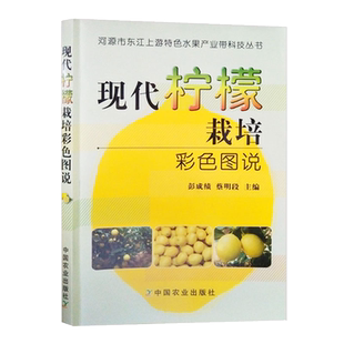 柠檬种植技术 现代柠檬栽培彩色图说 彭成绩柠檬树栽培种植技术大全书籍果树修剪整形果园管理病虫害防治施肥管理百科知识大全