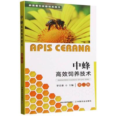 中蜂高效饲养技术 第二版 罗岳雄 中蜂的重要生物学特性和科学饲养管理技术着重实用性通俗性 广东省中蜂饲养为案例进行阐述
