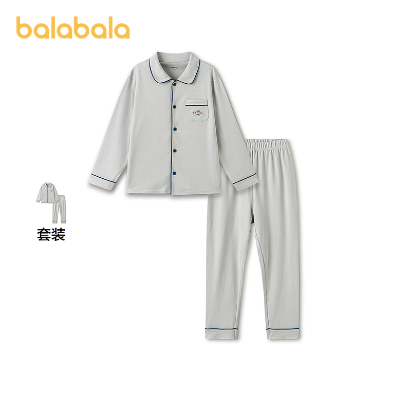 巴拉巴拉balaOne家居服纯棉睡衣