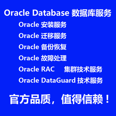 oracle数据库11g12c19g安装备份恢复故障处理漏洞修复性能优化