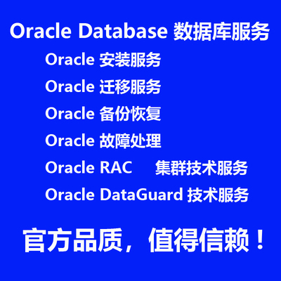 oracle数据库11g12c19g安装备份恢复故障处理漏洞修复性能优化