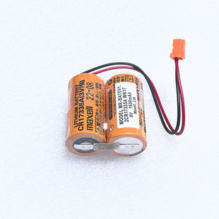 WK17 全新日本原装 2CR17335A BAT6V1 6V三菱M80驱动器伺服电池