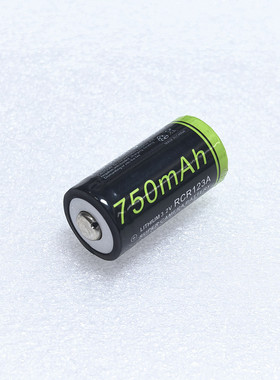 LP   RCR123A充电锂电池3.2v 750mAh 16340 可充电电池