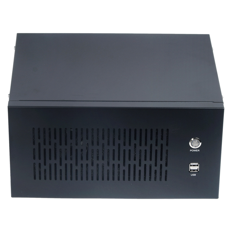 厚尚BG2610壁挂式工业服务器HTPC机箱迷你ITX主板ATX电源2个PCI位