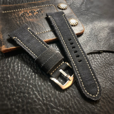 适中帆布表带哑光粗狂