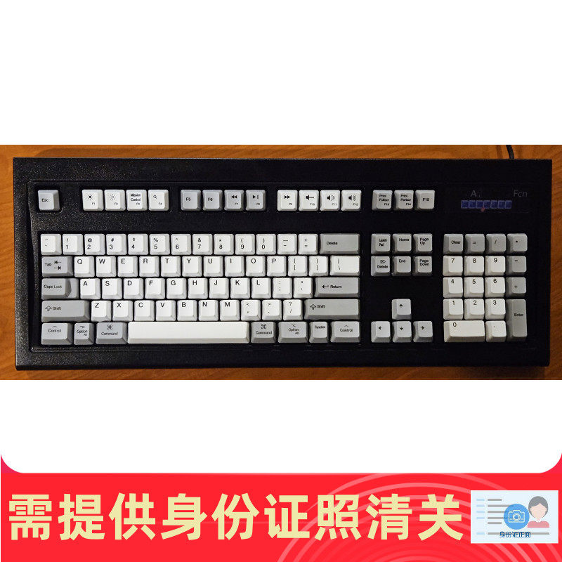 Unicomp New Model M for Mac 全新屈蹲弹簧轴机械键盘 美国代购