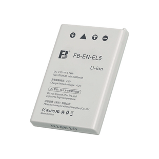 沣标EN-EL5相机电池适用尼康COOLPIX P100 P90 P500 P510 P520 P5000 P5100 P6000 P80 P530 电池充电器套装