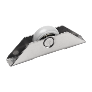 纱门纱窗轮平移柜门轮子餐柜橱柜推拉门三角轮不锈钢壳轴承滚轮