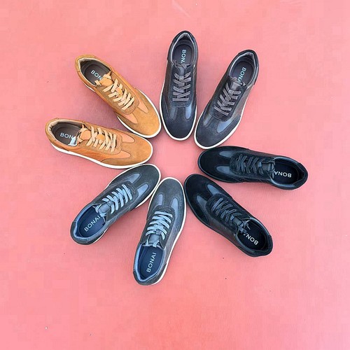 外贸男鞋真皮休闲皮鞋复古百搭