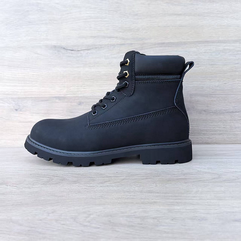 牛皮工装马丁靴男户外休闲百搭