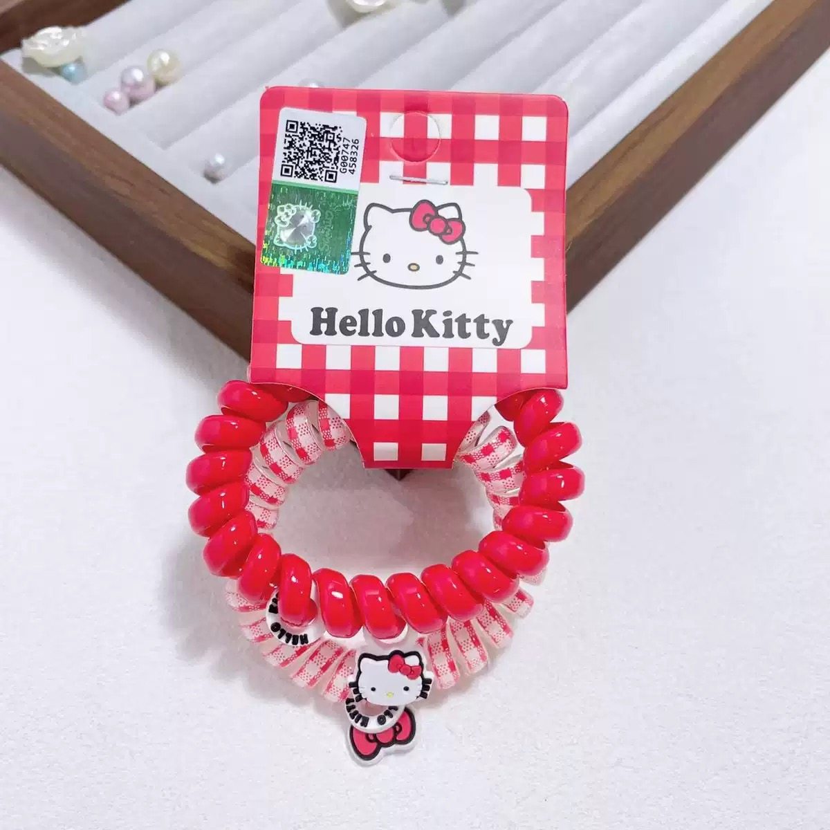 三丽鸥Hello Kitty凯蒂猫可爱卡通发圈电话线头绳少女发饰品,饰品/流行首饰/时尚饰品新,发饰,淘宝优惠券,粉丝福利购,淘宝优惠卷