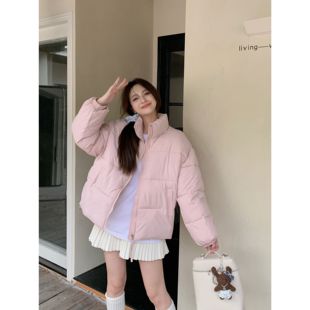加厚宽松显瘦面包服棉服外套女 实拍2025秋冬季 新款 短款 韩版