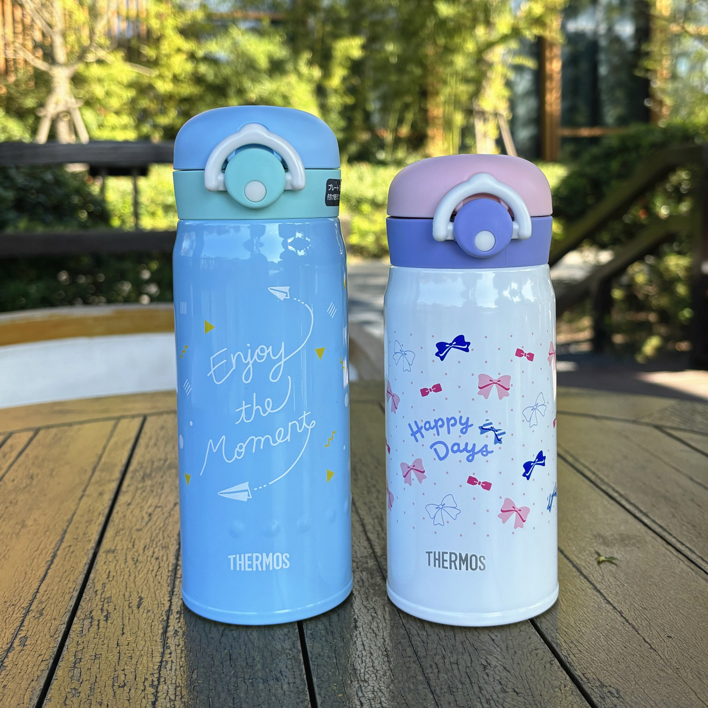 日本本土膳魔师不锈钢保温杯车载便携儿童水杯美好生活JNR401