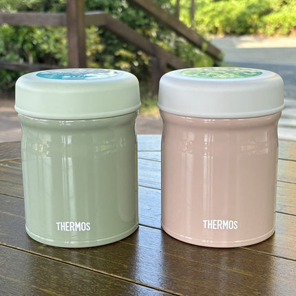 日本进口膳魔师焖烧杯男女学生儿童便携保温饭盒杯子便当盒JEB400