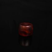 西周玛瑙扁珠10.7X8MM_御0160