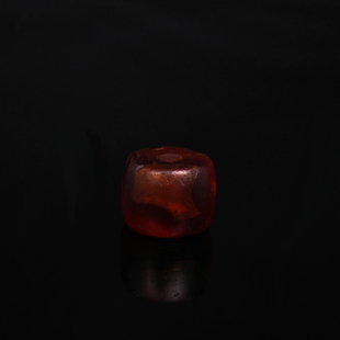 西周玛瑙扁珠10.7X8MM_御0160