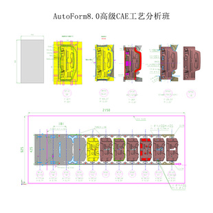 Autoform R8零基础入门到精通汽车五金冲压模具工艺CAE分析