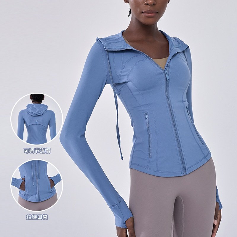 同款运动连帽外套女春秋新款修身显瘦专业速干瑜伽健身服上衣,运动/瑜伽/健身/球迷用品,瑜伽外套,淘宝优惠券,粉丝福利购,淘宝优惠卷