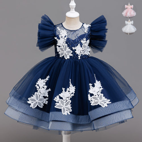 Princess Baby Girls Dress 儿童礼服女童欧美跨境童裙蓬蓬公主裙