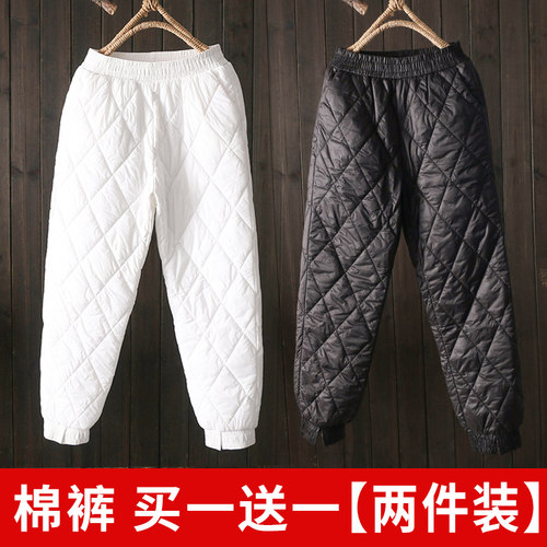 羽绒棉裤加厚保暖休闲裤