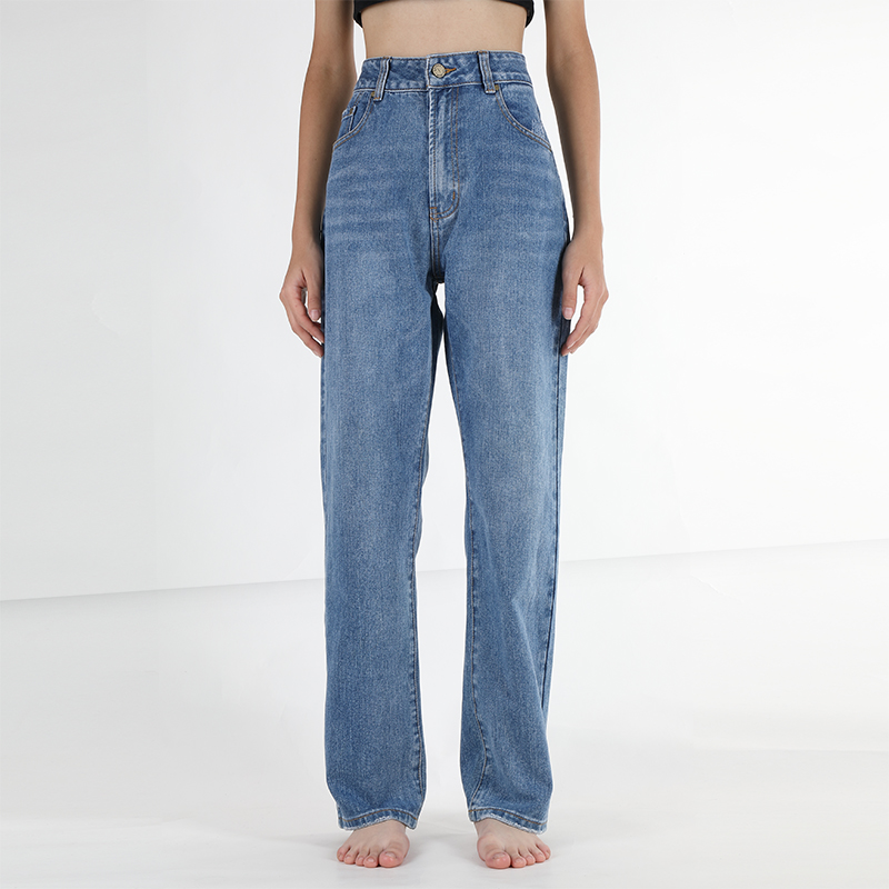 阔腿裤牛仔裤直筒裤拖地裤