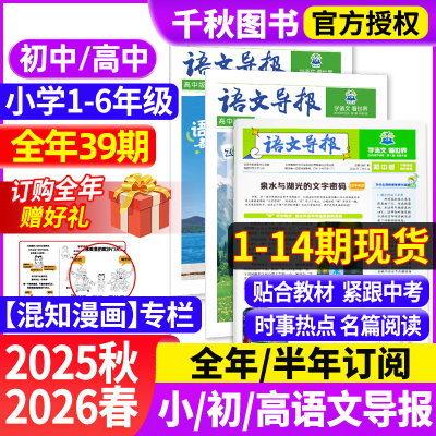 语文导报初高中版小学必刷题2025