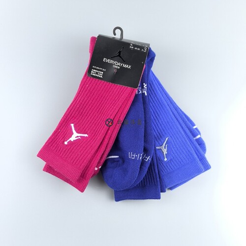 NIKE耐克JORDAN毛巾底长筒篮球袜