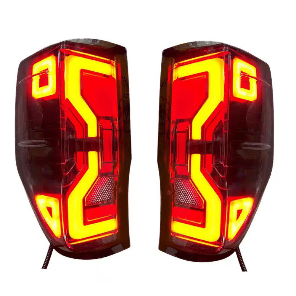 适用于福特Ranger皮卡尾灯总成改装T6 T7 T8 LED后杠刹车倒车灯
