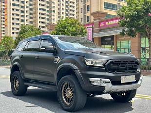 适用于15-21福特撼路者越野改装4寸轮眉加宽挡泥板憾路者轮拱防刮