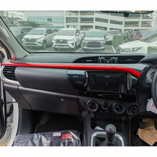 炭纤纹GR标内饰把手方向盘仪表装 饰 25年海拉克斯REVO改装 适用15