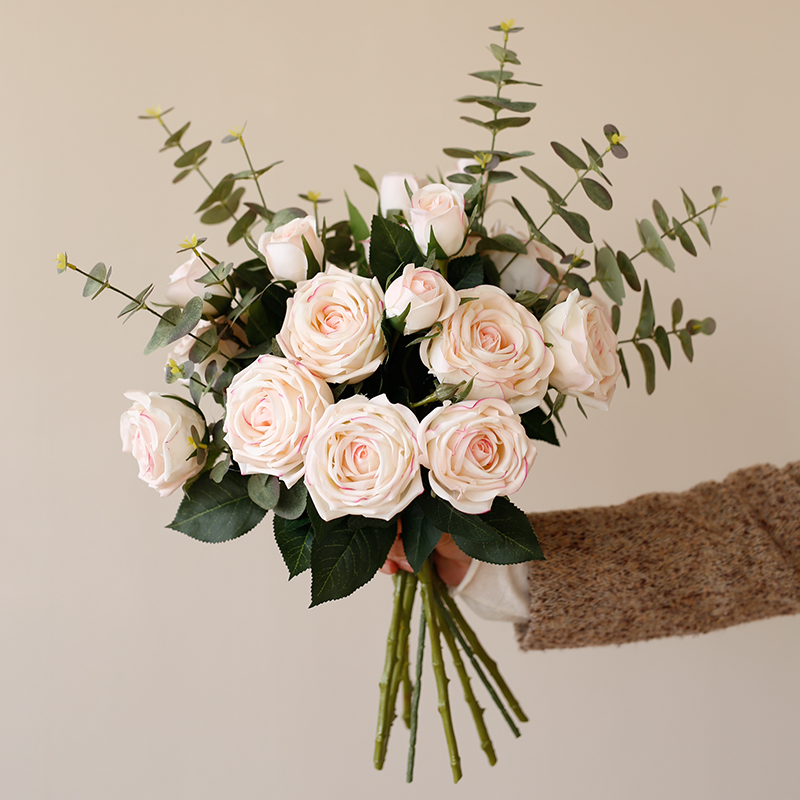 Ladylike玫瑰花仿真花假花花束