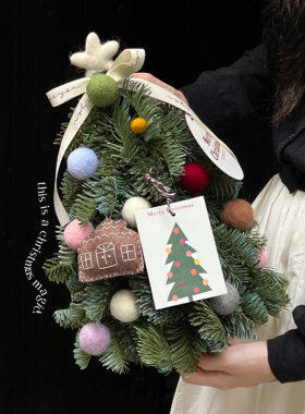 ladylike 新款圣诞树家用 客厅桌面小型假树摆件圣诞节装饰品