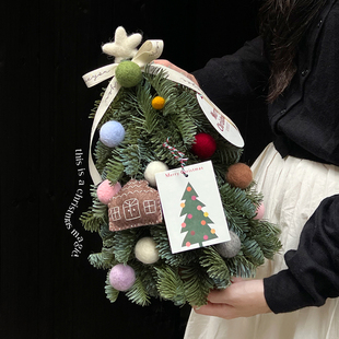 ladylike 新款圣诞树家用 客厅桌面小型假树摆件圣诞节装饰品