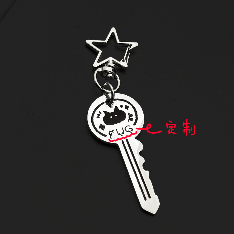 星星小猫字母自定义定制礼品图片