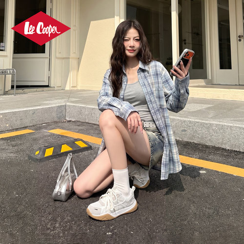 LeeCooper云步增高德训鞋女款