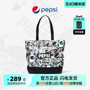 Pepsi百事托特包小众设计手提包