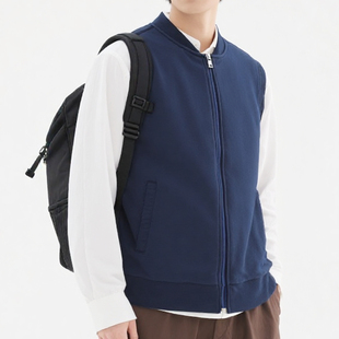 男士春秋薄款100%纯棉透气马甲大码加肥加大坎肩无袖背心宽松马夹