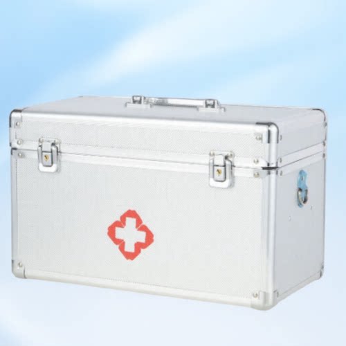 铝合金加厚医药出诊箱医疗急救箱
