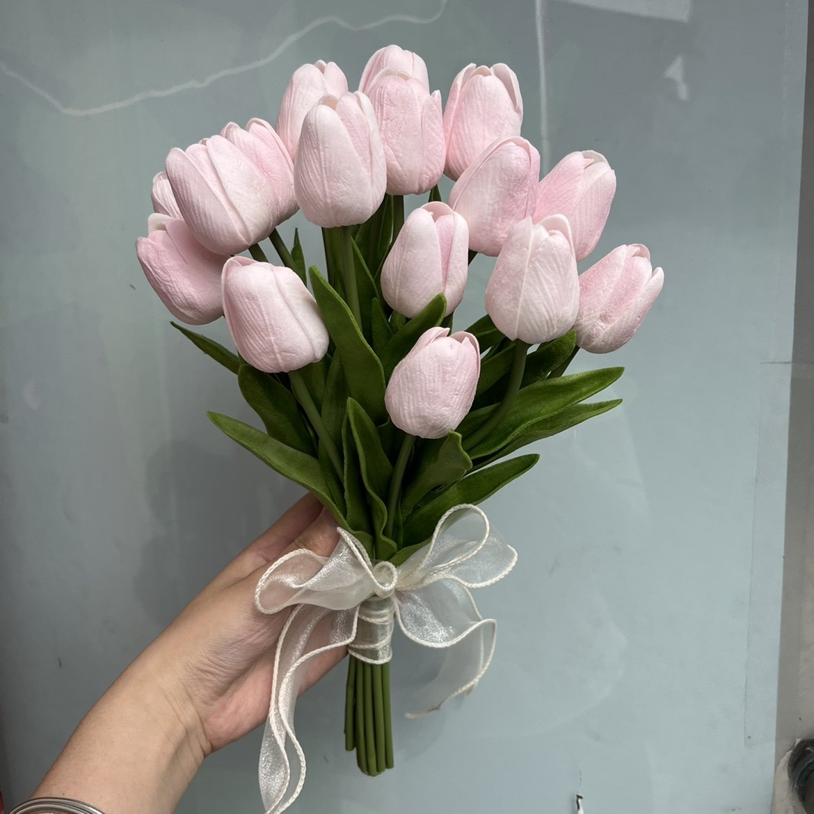 领证手捧花影楼旅拍摄影韩式仿真新娘手捧花婚纱拍照道具手工花束