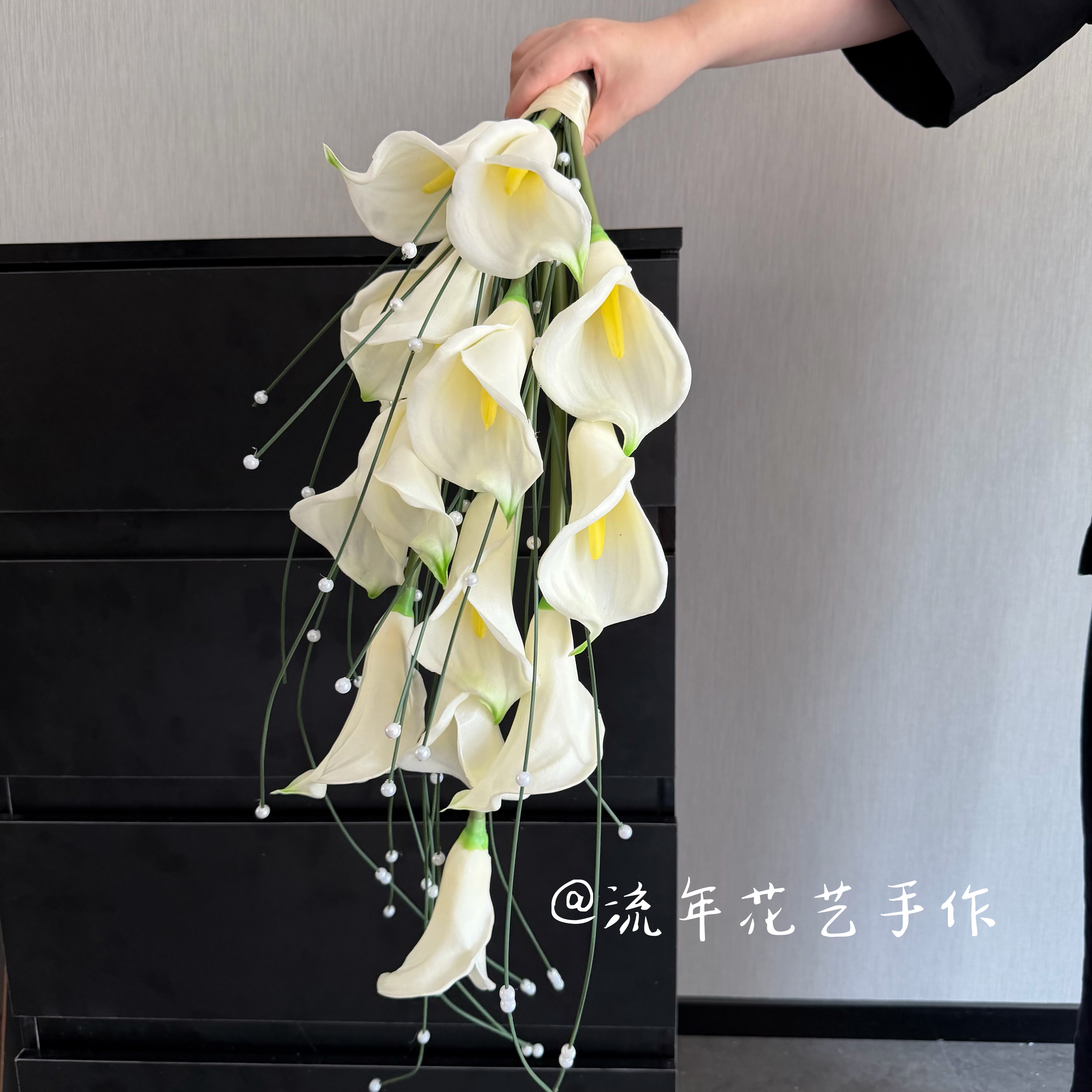 new森系ins风小众高级感手捧花婚礼手捧花领证花束流年花艺手作