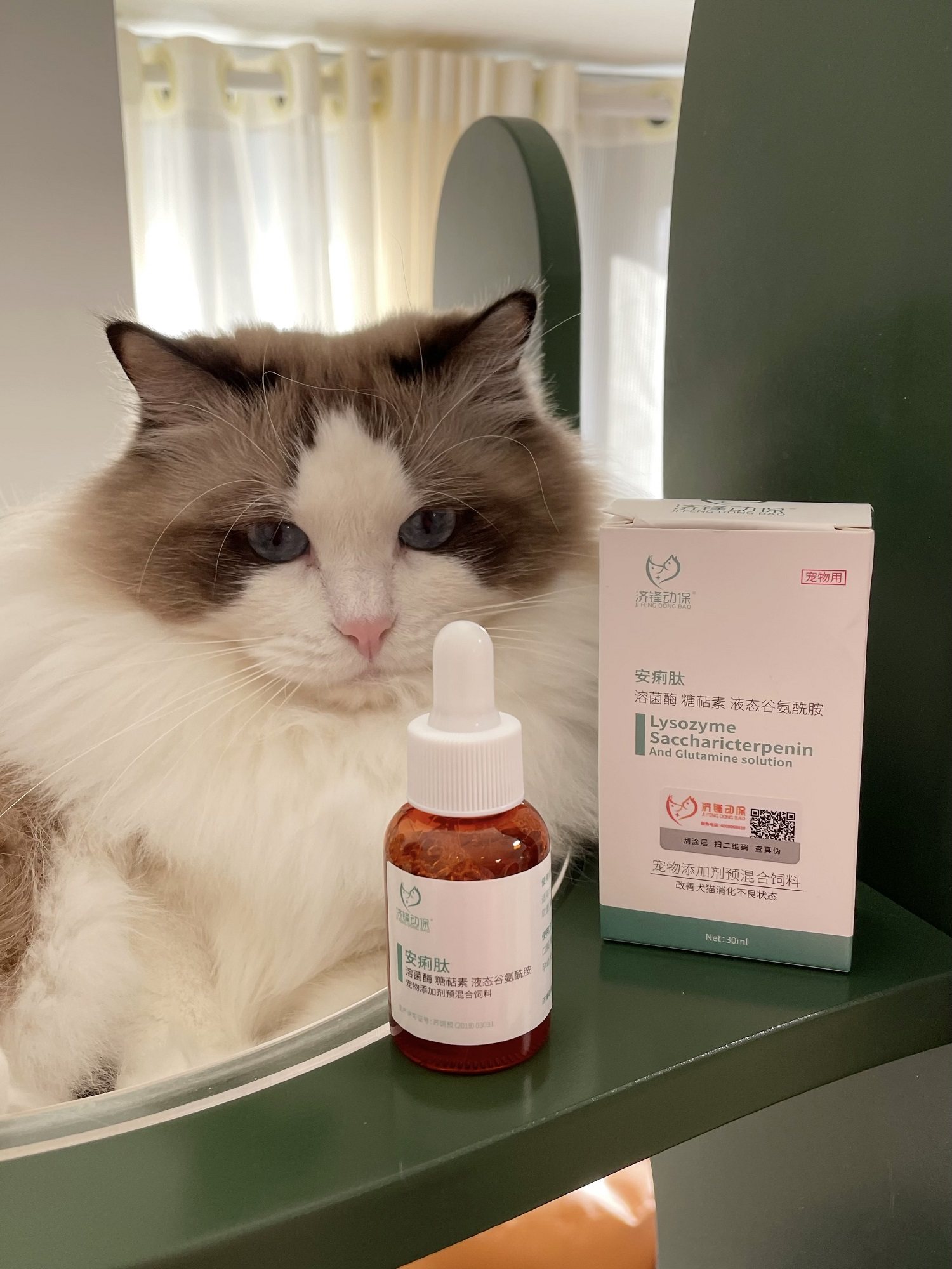 美尼蜗 安痢肽 改善宠物猫狗消化不良 呕吐软便腹泻