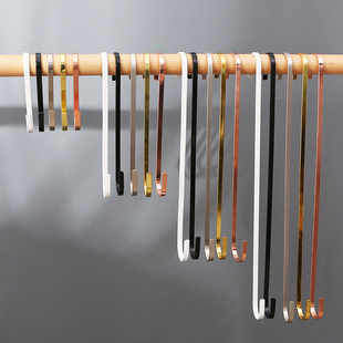 S钩服装店配件家用厨房多功能金属挂钩不锈钢S型钩子s挂钩挂勾